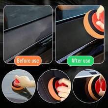 汽車打蠟海綿工具 手動圓形汽車打蠟拋光海綿工具 拋光 - 多色 - 查看 9