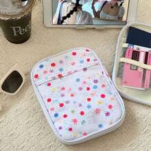 1pc Cute Multi-Layer Storage Box, Large Capacity Mesh Compartment Travel Organizer Bag, Portable Camera, Stationery, Cosmetics, Credit Card Storage Pouch - Multicolor - View 4