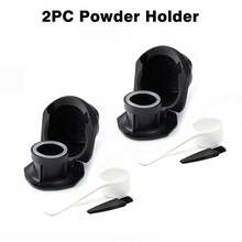 1pc Reusable Coffee Capsule Adapter Compatible With Genio S/Piccolo/XS Models, Includes Measuring Spoon And Cleaning Brush, Coffee Machine Accessory - Black - View 8