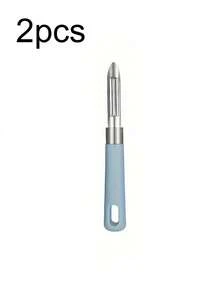 1/2pcs Fruit & Potato Peeler, Kitchen Peeling Knife With Ergonomic Non-Slip Handle And Sharp Blade, Suitable For Home And Commercial Use - Multicolor - View 12