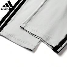 Adidas 新款男子三條槓休閒運動寬鬆直筒褲長褲 - 灰色 - 查看 9