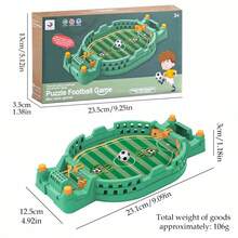 Mini Tabletop Football Interactive Game, Tabletop Football Competitive Sports Desktop Toy, Home-Use Launcher-Style Board Game - Multicolor - View 8