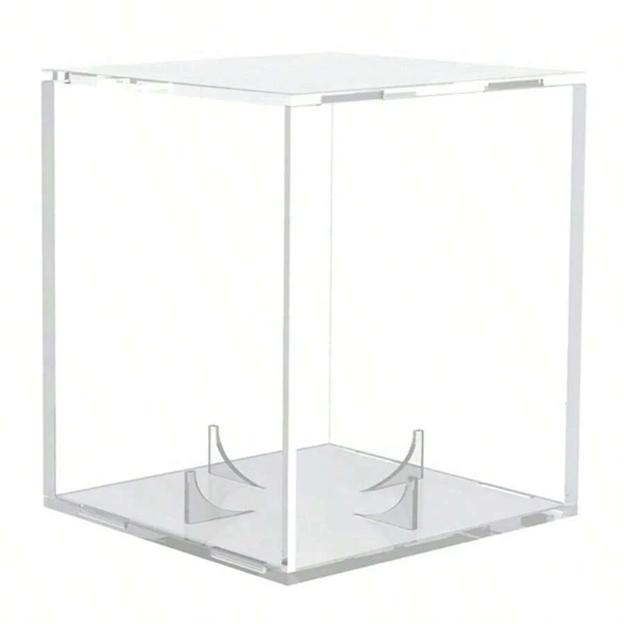 Caja de Exhibición de Pelotas de Golf de Acrílico Transparente, Fácil de Almacenar y Transportar - Blanco - Ver 1