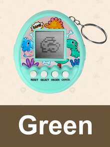 1pc Mini Virtual Electronic Pet Keychain Toy, Retro Handheld Pet Raising Game Machine, Feeding & Healing Game Mode, Portable Backpack Pendant, Educational Stress Relief Toy For Teens, Birthday Christmas Holiday Gift - View 15
