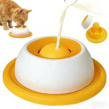 2-In-1 Pet Licking Bowl Set With Slow Feeder Ball, Non-Slip Interactive Wet Food Feeder For Cats And Dogs, Promotes Dental Health And Energy Consumption, Ideal For Multi-Pet Households - 200ml - View 6
