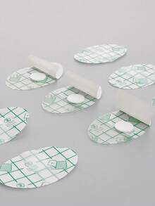 20-80pcs Invisible Waterproof Transparent PU Film Ear Covers, Universal Household Adhesive Patches, Prevent Water Entry, Ear Protection For Bathing, Surfing, Diving, Swimming And Other Water Sports - A - View 4