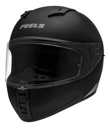 Capacete Peels Icon Pro 2nd Preto Azul Fosco Óculos Solar - 58 - Visão 2