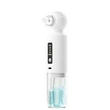 6-In-1 Multifunctional Hydro Bubble Blackhead Remover, Water Circulation Pore Vacuum Cleaner With Simultaneous Suction & Rinsing, Oil And Wastewater Separation, Deep Facial Cleansing, USB Rechargeable Beauty Device - White - View 14