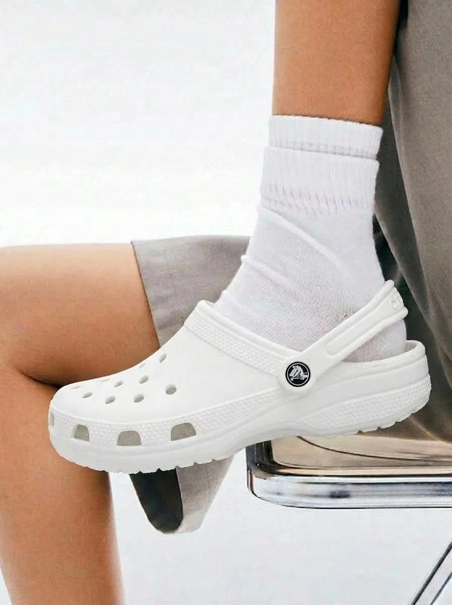 Crocs Classic Kids Clog White 206991-100 - Blanco - Ver 1