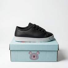 KIT 2 Tenis De Menino Básico | + Economia e Praticidade em um Só Kit Com Estilo | LEVE 2 PARES! - Preto Cs + Preto Cs - Visão 4