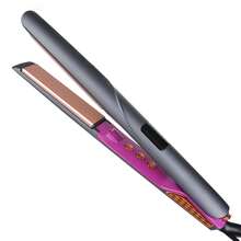 LANDOT Flat Iron Hair Straightener 1 Inch | Fast Heating Ceramic Flat Iron | Best Hot Styling Tools Professional Hair Straightener To Lock In Moisture & Shine (Black) - Black - View 1