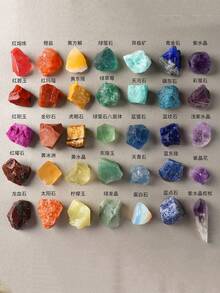 Natural Crystal Crushed Stone Aromatherapy Stone, Raw Mineral Crystal Diffuser Stone, Mineral Decorative Ornament, Symbolizing Good Luck And Health, Suitable For Daily Wear And Gifting - Apricot - View 1