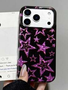 Casing Ponsel Lembut Motif Berlian Bintang Berkilau Y2K Kompatibel Dengan iPhone 17 Pro Max 17 Pro 17 16 Pro Max 16 Pro 16 15 Pro Max 15 Pro Max 15 Pro 15 14 Pro Max 14 Pro 14 13 Pro Max 13 Pro 13 12 Pro Max 12 Pro 11 Casing Mengkilap Belakang Lembut Hadiah - bintang ungu - View 2