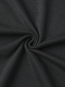 ZYNTH BALENO Men's Autumn/Winter Fashion Crew Neck Sports Black Sweater Top - Black - View 10