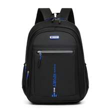 Men's Fashion Multifunctional Backpack, Large Capacity Multi-Pocket Laptop Bag, 3D Breathable Shoulder Straps, Night-Reflective, Anti-Theft, Nylon - Multicolor - View 9