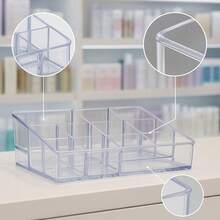 Organizador De Maquiagem E Acessórios Compacto - Multicolorido - Visão 5