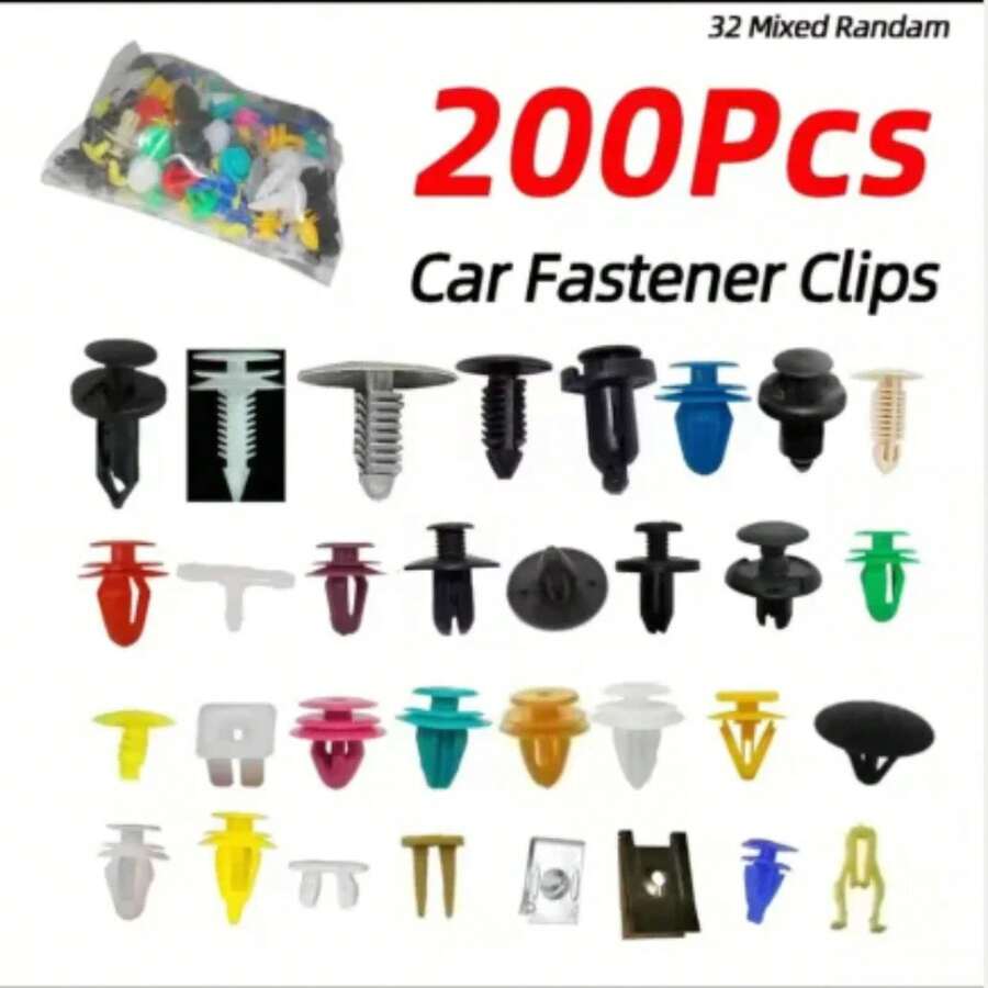 Car Seat Storage Hooks, 200/500 Piece Set, Universal Type, Multifunctional Storage Rack For Seat Back, Car Interior Accessories. - A - View 1