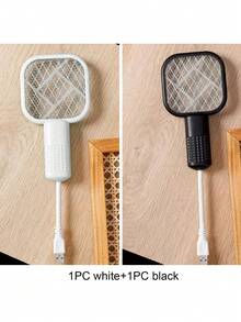 USB Mosquito Swatter Trap With UV Light, Insect Racket Portable Mosquito Killer Lamp For Home, Outdoor, Car, Camping, Travel, Hotel - Pest Repeller - USB - View 16