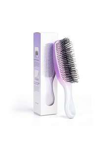 Detangling Brush Set With Brush Cleaner, Smooth Wet & Dry Hair Comb, Reduces Frizz, Scalp-Friendly Styling Tool For Thick, Curly, Long And Messy Hair - Multicolor - View 12