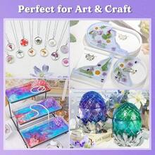 2000ml Epoxy Resin Kit With Craft Accessories (Black) - 1 - View 8