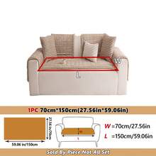 1pc Comfortable Flannel Sofa Cover, Non-Slip Machine Washable Sofa Protector, Soft & Warm, Suitable For Dogs And Home Daily Use - Multicolor - View 14