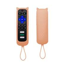 Funda protectora de silicona brillante para control remoto, soporte de almacenamiento para control remoto, carcasa protectora de control remoto con luz nocturna, apta para control remoto de TV /control remoto simple/control remoto por voz, funda protectora de silicona, batería no incluida, caja de almacenamiento, decoración de habitación - A - Ver 14