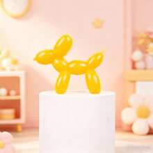 1pc Balloon Dog, For Birthday Cake And Home Decor, Bookshelf, TV Bar Cabinet, Table Decoration, Table Centerpiece, Christmas Valentine's Day New Year Decoration - A - View 13