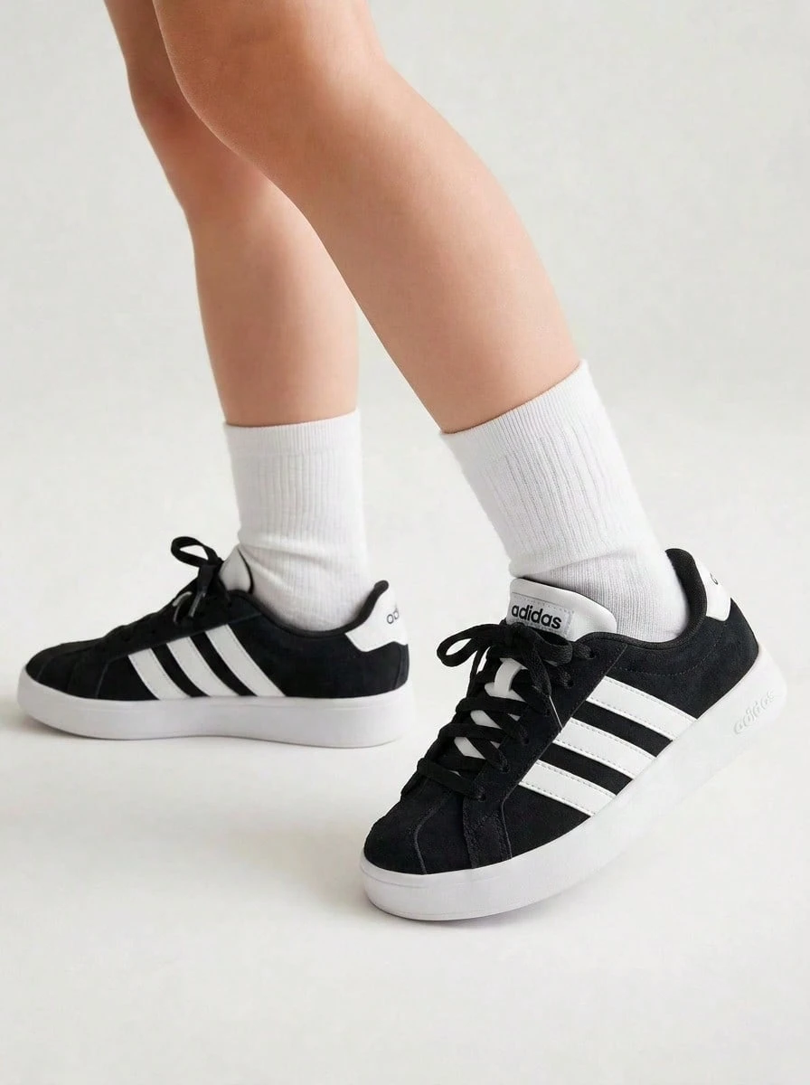 Adidas VL COURT 3.0 K - CoreBlack/CloudWhite/CoreBlack - View 1