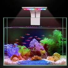 1件裝水族燈 水草燈 USB供電 10段亮度 3種照明模式 適用於淡水/海水魚缸 水族照明 水生植物與水下景觀 水族愛好者 - 彩色 - 查看 1