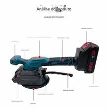 Maquina De Assentar Pisos Porcelanatos 2 Bateria 48V Profissional - Multicolorido - Visão 5