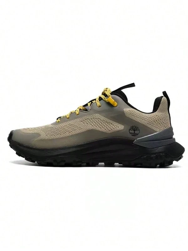 Timberland New Men's Outdoor Hiking Lightweight Anti-Slip Wear-Resistant Breathable Sports Casual Hiking Climbing Shoes - Light Gray-green/brown - View 1
