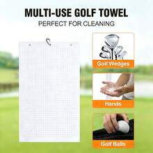 Golf Towel Pink & Green Champagne & Flute All-Over Print Golf Club Towel With Grommets - Golf Bag Printed Golf Towels, Funny Golf Towel, Accessory For Men & Women, Birthday Gift For Golfer,Estilo Coreano - Multicolor - View 4