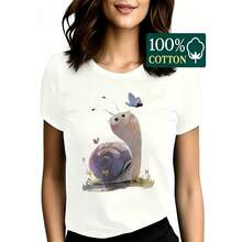 Women T-Shirts - 白色 - 查看 9