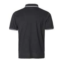 Columbia Summer New Men's Short Sleeve Casual Sports POLO T-Shirt - Black and Gray - View 3