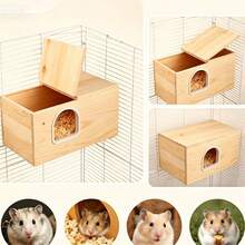 1pc Wooden Parrot Breeding Box, Hatching Nest, Vertical Bird Nest, Insulated Nest Box, Bird Breeding Cage, Suitable For Cockatiels And Lovebirds, Bird House Accessories, Pet Supplies, Transparent Observation Window, Suitable For Various Birds And Lovebirds, Pet Supplies, Parrot Breeding Cage, Outdoor Garden Decor, Bird Specific Supplies, Christmas Gift - Y - View 5