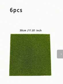 1/3/6pcs Mini Artificial Grass | Rectangular Multi-Functional Mini Garden Decor, Plastic Material "Fairy Garden" Grass; Suitable For Miniature Landscape Arrangement, Bonsai Scenery And Outdoor Garden Decoration - Multicolor - View 11