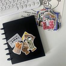 1pc Transparent Photo Card Album, DIY, Premium Minimalist Home Photo Album, 3-3.5 Inch Star Photo Card Loose-Leaf Binder, Photo Card Book, Transparent Heart Hollow Loose-Leaf Buckle, Thickened Ultra-Clear Loose-Leaf, Acid-Free PVC-Free, Idol Photo Card, Photo Card, Anime Game Character Photo Card Storage And Display Album - Multicolor - View 4
