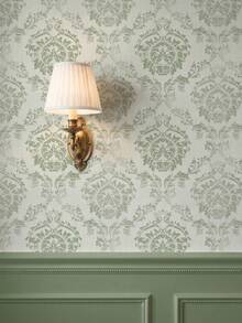 ihomeli Damask Wallpaper Self-Adhesive Wallpaper Rococo Baroque Peel And Stick Removable Wallpaper Removable Wallpaper Home Decor Wall Art Wall Decor Room Decor - Multicolor - View 8