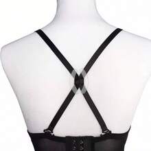 Bra Strap Cross Buckle, Bra Lingerie Accessory, Women's Invisible Anti-Slip Shoulder Strap Buckle, Perfect Solution To Prevent Bra Straps From Slipping, Suitable For Travel, Sports, Outdoor Activities, Personal Care And Summer Needs - A - View 3