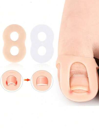 1 cái dụng cụ cắt tỉa móng nhúng silicone, phù hợp cho nhiều nhu cầu chăm sóc chân
