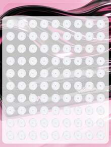 30/60/90pcs Silicone Piercing Healing Pads, Soft Anti-Hypertrophic, Disc-Shaped Design, Prevents Irritation And Inflammation, Suitable For Ear Piercing, Ear Studs, Nose Rings, Lip Piercing - Clear - View 4