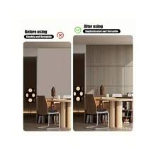 Popular Decorative Wall Covering Sheets For Indoor Space Upgrade PVC Vertical Wood Slat Peel&Stick Wall Panels Multi Purpose Home Surface Decoration Sticker - Grille - View 12