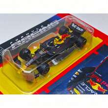 Red Bull 1:64 比例 Bburago F1 合金模擬賽車模型 - 白色公牛/紅牛 RB21 紙卡版，完美收藏品，適合節日生日禮物 - 彩色 - 查看 7