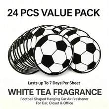 Unique Football Design, Classic Black & White Patterns, Perfect Gift For Sports Fans, Exquisite Rearview Mirror Pendant - Zuqiu - View 27
