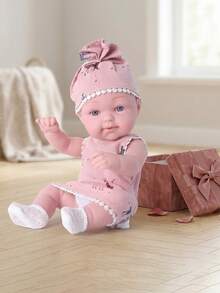 12.6 Inch Reborn Doll With Hat, Socks And Clothes, Halloween/Thanksgiving/Christmas Gift - Multicolor - View 12