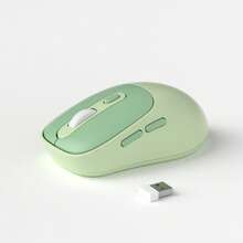 MAGEEGEE 2.4G Mouse For Laptop With USB Receiver, Slim Travel Mice Compatible With MacBook Air/Pro Laptop Computer Tablet - Mixed Green - View 7