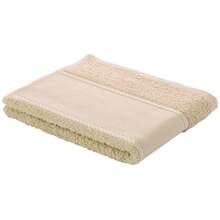 Kit Of 3 Russian Point Embroidery Face Towels 100% Cotton - 米色 - 查看 3