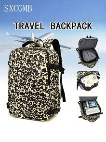 Large Capacity Casual Backpack With Multiple Pockets, Laptop Compartment, Shoe Compartment, Breathable And Easy To Clean, Travel Bag - Multicolor - View 1