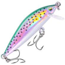 Hengjia 1pc 5cm 3g Micro Fish Lure, Sinking Artificial Hard Bait, Vibrating Bait, Bait, Stream Fishing Lure, Suitable For Trout, Bass, Carp - Multicolor - View 13