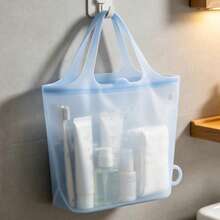 [Capacity Cosmetics Bag] Large Silicone Cosmetic Organizer Bag | Portable, Unscented, Multi-Functional Storage For Lipsticks, Makeup Brushes, Perfume,Silicone Sealing Bag,Makeup Organizer,Room Decor - Multicolor - View 7
